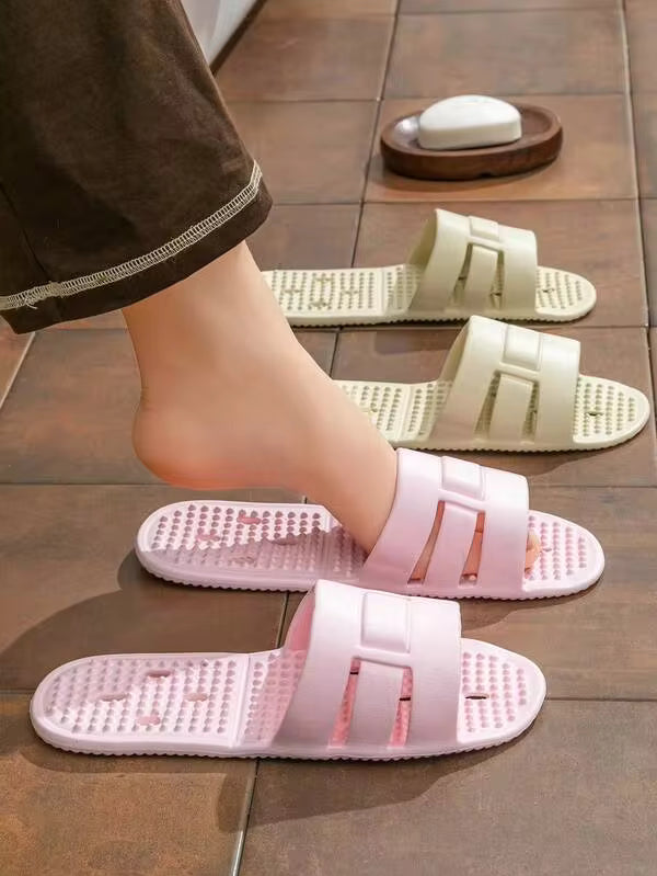 Women's Foldable Travel Slippers, Suitable For All Seasons, Non-Slip, Quick-Drying Indoor Home Shower Swimming Pool Slippers, Ideal For Travel Hotel